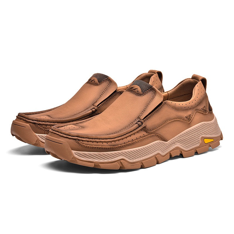 ⏰Promotion - 50% OFF🔥TOPSFANO®Men‘s Genuine Leather Outdoor Loafers