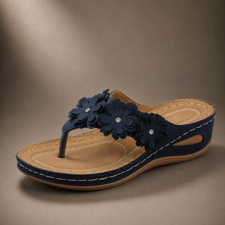 ⏰Last Day 70% OFF 🔥 Comfortable Floral Hiking Sandals for Women - Arch Support and Non-Slip Sole