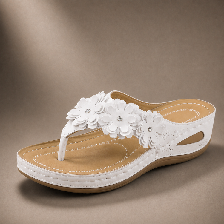⏰Last Day 70% OFF 🔥 Comfortable Floral Hiking Sandals for Women - Arch Support and Non-Slip Sole