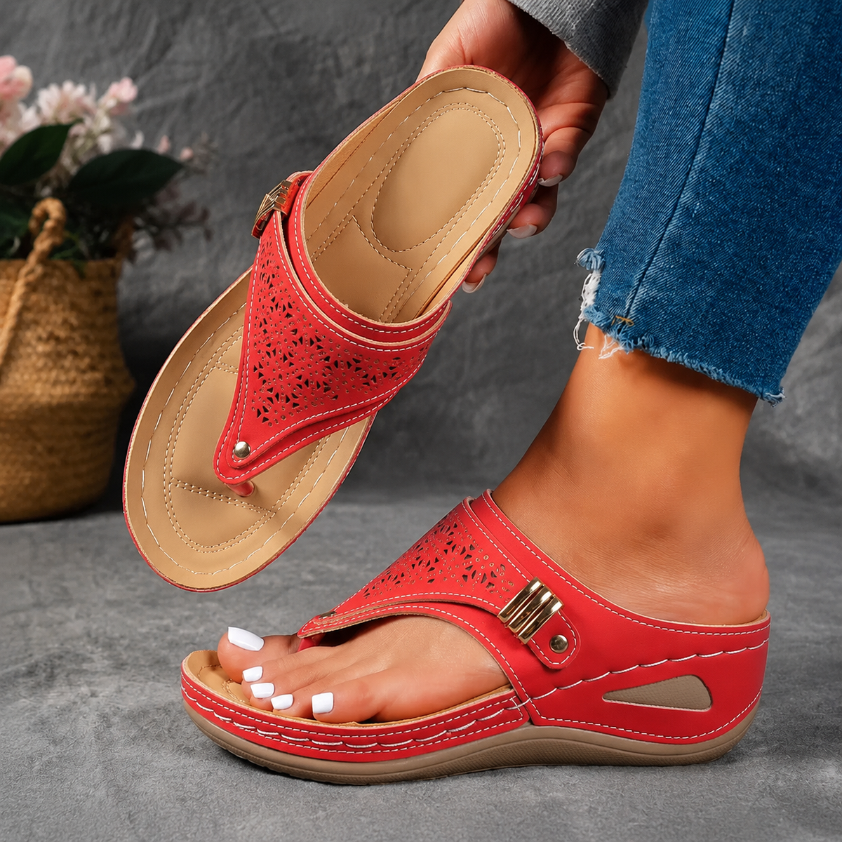 ⏰Last Day 70% OFF 🔥 Breathable mesh sports sandals with non-slip sole