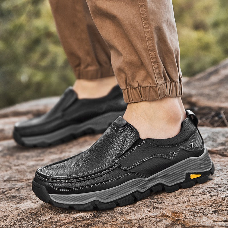 ⏰Promotion - 50% OFF🔥TOPSFANO®Men‘s Genuine Leather Outdoor Loafers