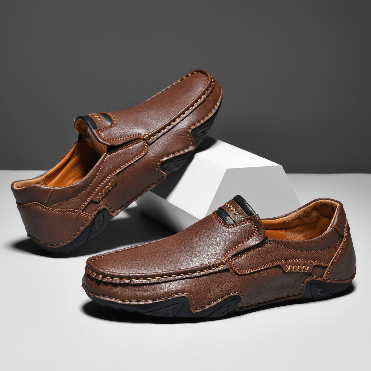 ⏰Last Day! 45% OFF 🔥TOPSFANO® Ortho Cowhide Loafers