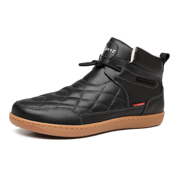 ⏰Last Day! 45% OFF  🔥TOPSFANO®Men’s Cowhide Wide-toe Watreproof Orthopedic Walking Boots