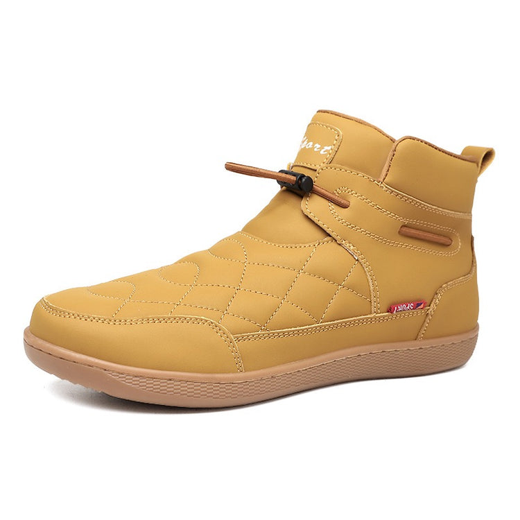 ⏰Last Day! 45% OFF  🔥TOPSFANO®Men’s Cowhide Wide-toe Watreproof Orthopedic Walking Boots