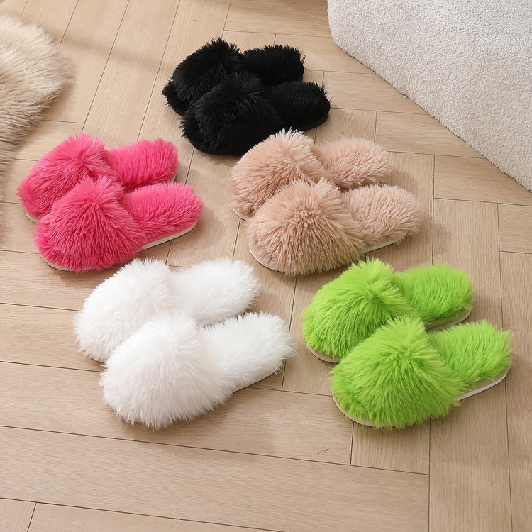 ⏰Last Day 70% OFF 🔥 TOPSFANO® Plush Platform Indoor Slippers