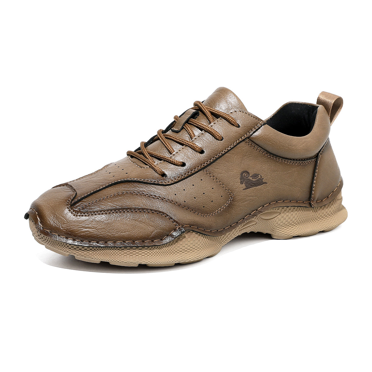 ⏰Last Day 70% OFF 🔥 TOPSFANO® Men's Handmade Low-Top Leather Lace-Up Shoes