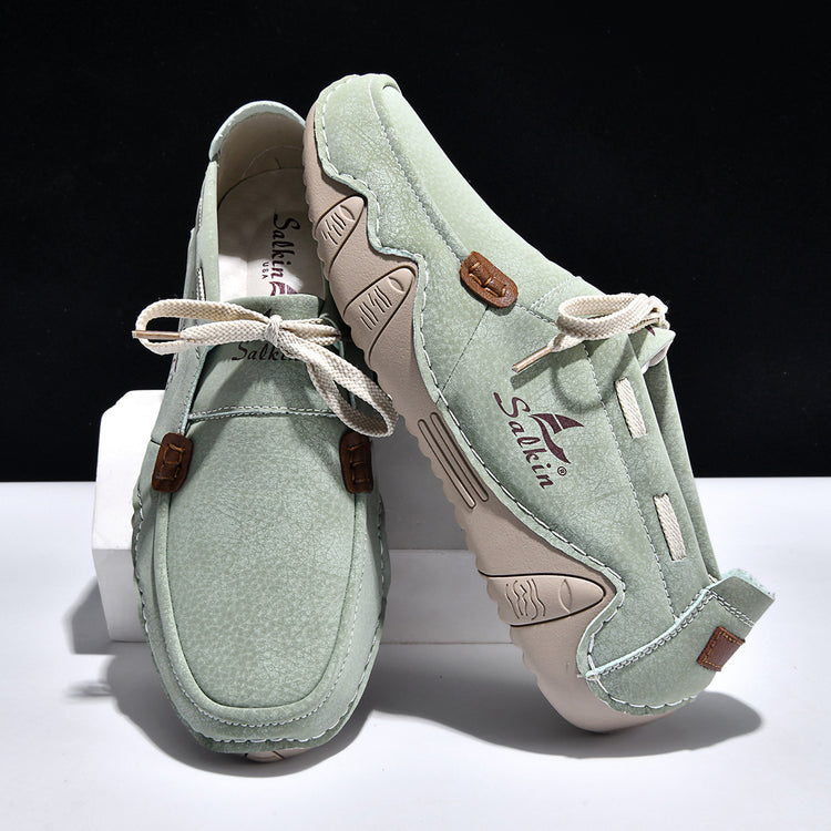 ⏰Last Day 70% OFF 🔥 TOPSFANO® Unisex Low-Top Lace-Up Casual Shoes