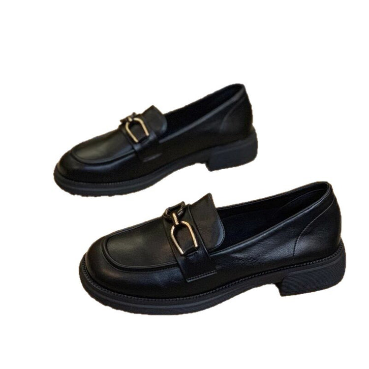 ⏰Last Day 70% OFF 🔥 TOPSFANO® Women's British-Style Leather Flats