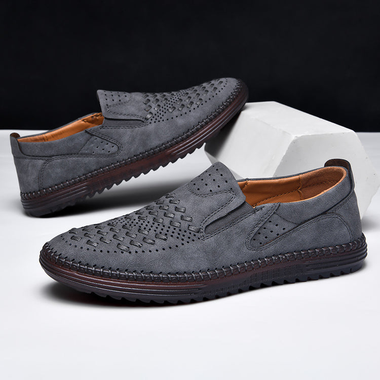 ⏰Last Day 70% OFF 🔥 TOPSFANO® Men's Casual Leather Slip-On Loafers
