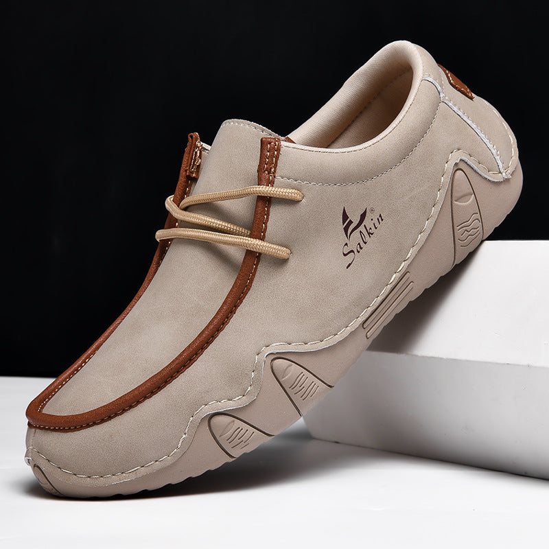 ⏰Last Day 70% OFF 🔥 TOPSFANO® Men's Vintage Lace-Up Casual Shoes