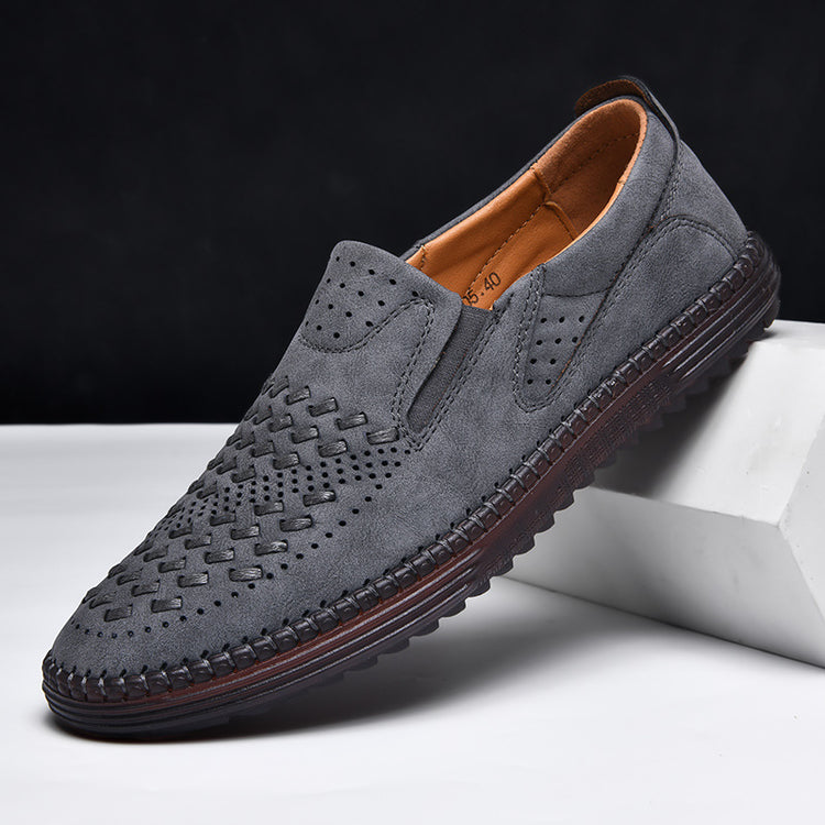 ⏰Last Day 70% OFF 🔥 TOPSFANO® Men's Casual Leather Slip-On Loafers