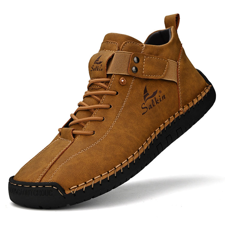 ⏰Last Day 70% OFF 🔥 TOPSFANO® Men's Vintage Strap High-Top Shoes