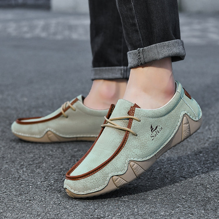 ⏰Last Day 70% OFF 🔥 TOPSFANO® Men's Vintage Lace-Up Casual Shoes