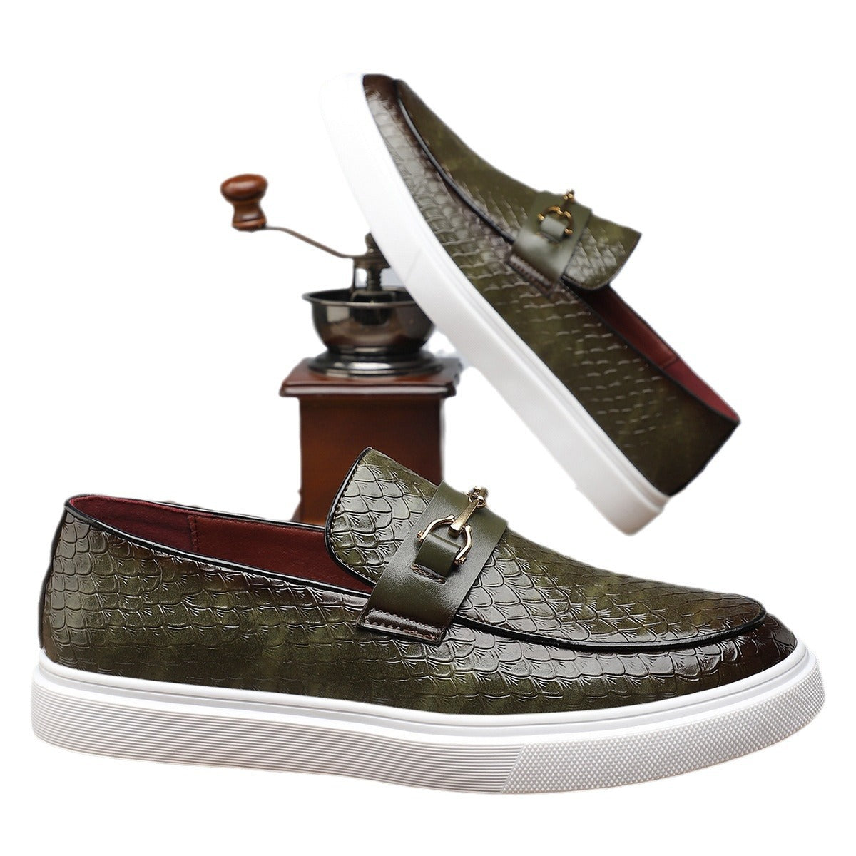 ⏰Last Day 70% OFF 🔥 TOPSFANO® British-Style Breathable Leather Business Casual Shoes