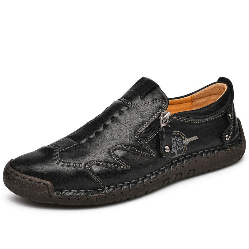 ⏰Last Day 70% OFF 🔥 TOPSFANO® Men's Vintage Side-Zip Casual Shoes