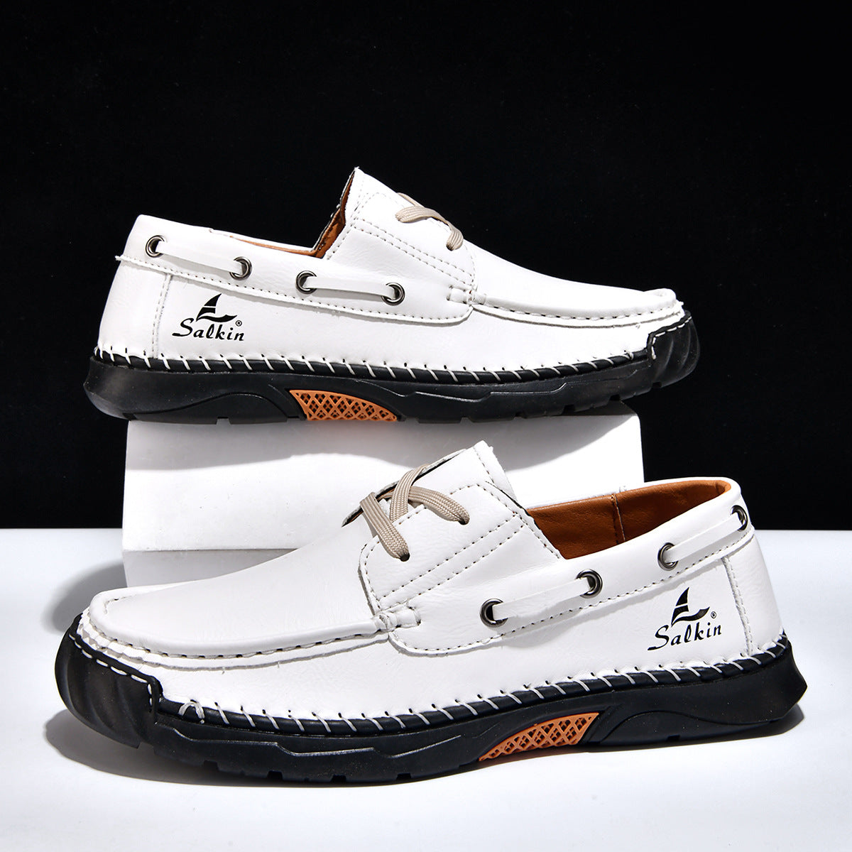 ⏰Last Day 70% OFF 🔥 TOPSFANO® Men's Vintage Lace-Up Casual Loafers