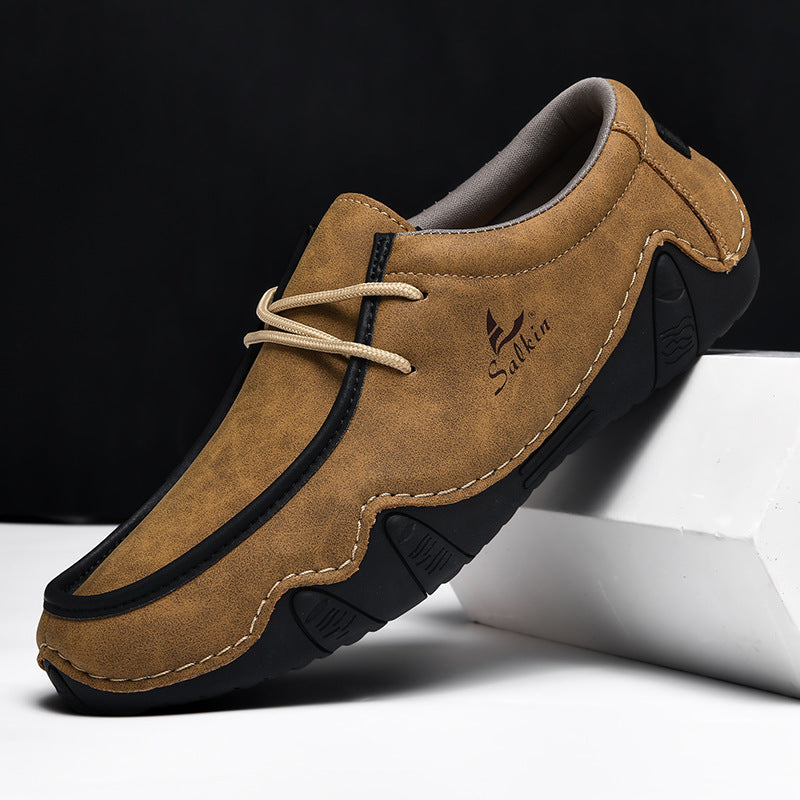 ⏰Last Day 70% OFF 🔥 TOPSFANO® Men's Vintage Lace-Up Casual Shoes