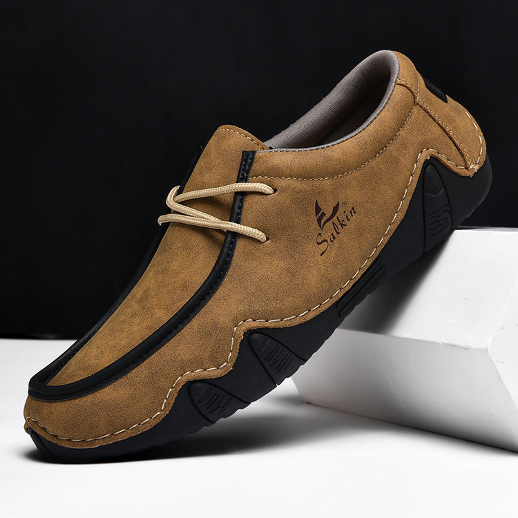 ⏰Last Day 70% OFF 🔥 TOPSFANO® Men's Vintage Lace-Up Casual Shoes