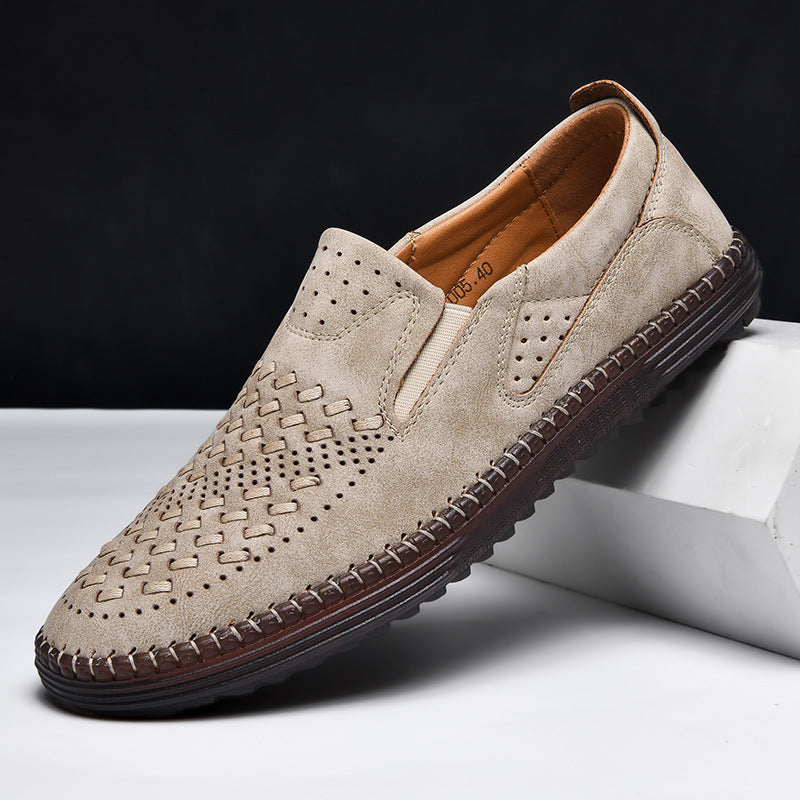 ⏰Last Day 70% OFF 🔥 TOPSFANO® Men's Casual Leather Slip-On Loafers