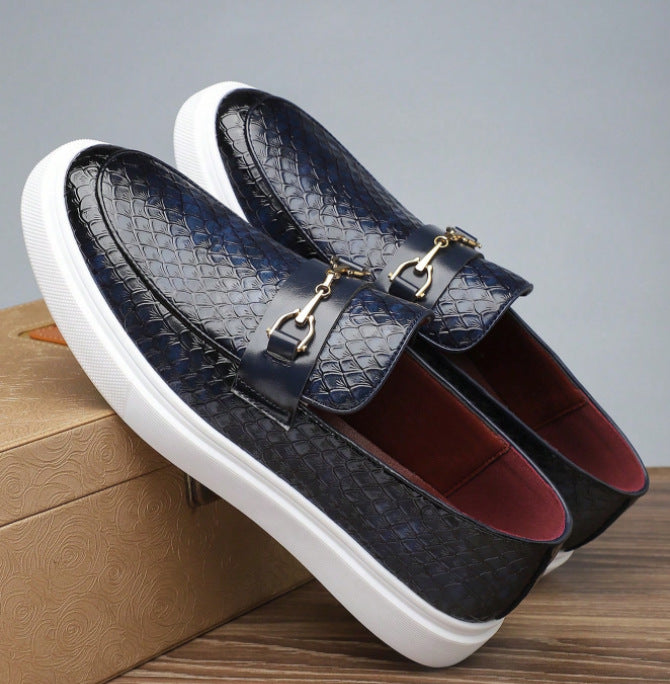 ⏰Last Day 70% OFF 🔥 TOPSFANO® British-Style Breathable Leather Business Casual Shoes
