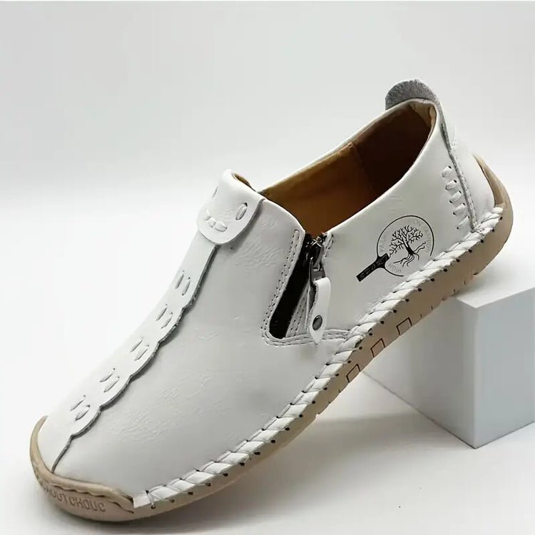 ⏰Last Day 70% OFF 🔥 TOPSFANO® Men's Vintage Side-Zip Slip-On Shoes