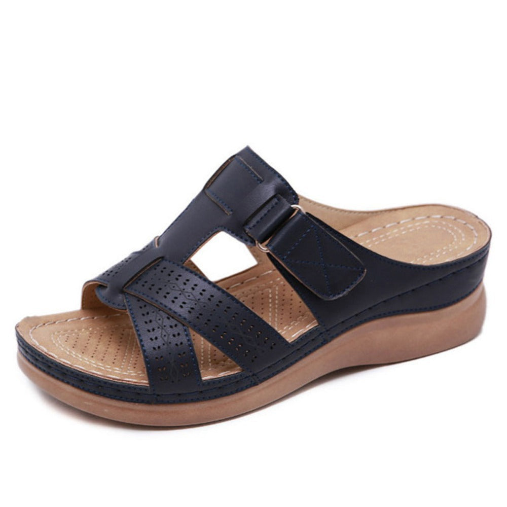 ⏰Last Day 70% OFF 🔥 TOPSFANO® Women's Casual Wedge Slide Sandals