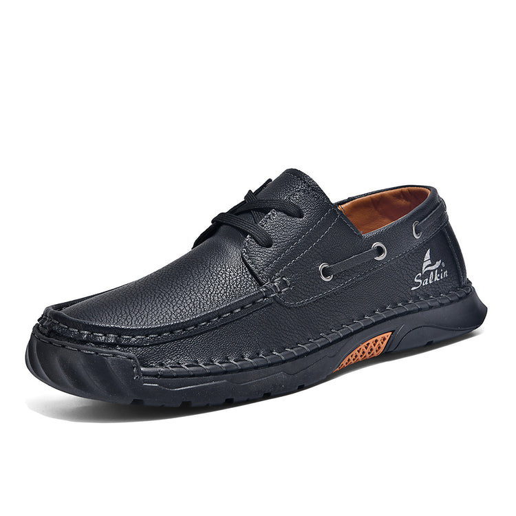 ⏰Last Day 70% OFF 🔥 TOPSFANO® Men's Vintage Lace-Up Casual Loafers
