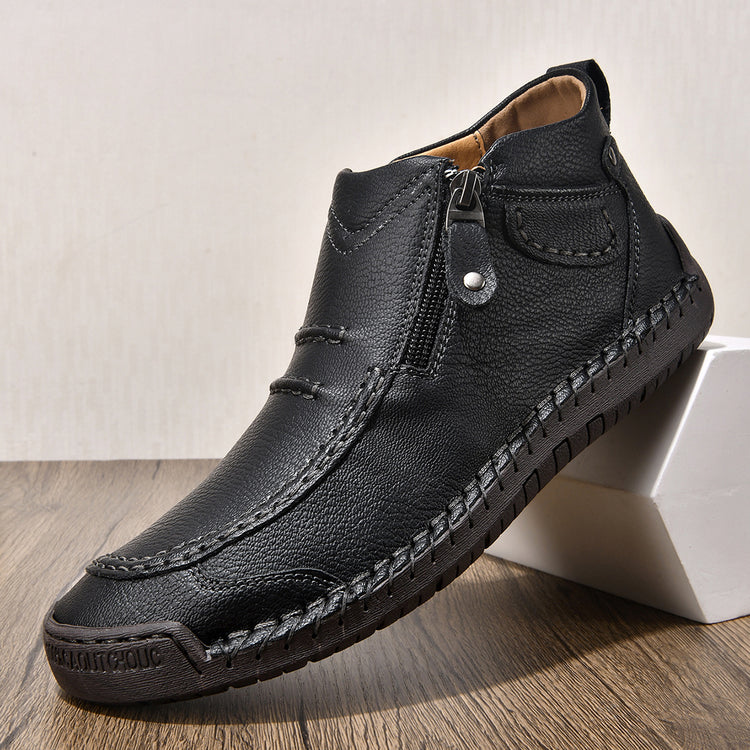 ⏰Last Day 70% OFF 🔥 TOPSFANO® Vintage-Style Unisex Mid-Top Casual Boots