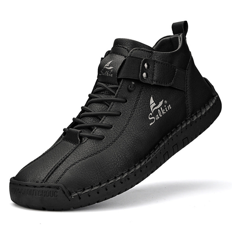 ⏰Last Day 70% OFF 🔥 TOPSFANO® Men's Vintage Strap High-Top Shoes