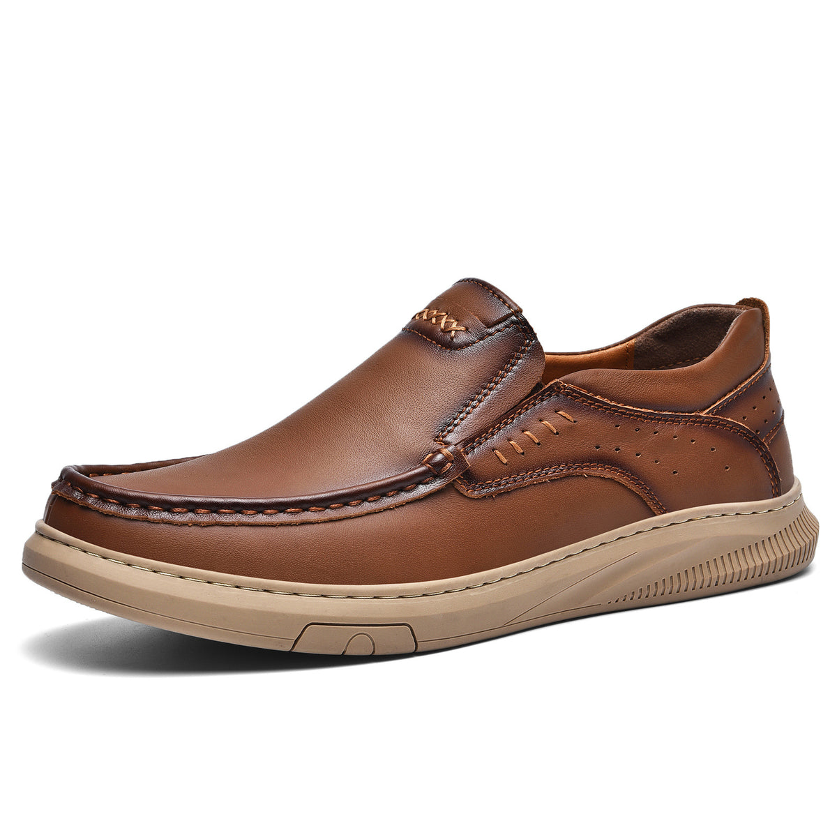 ⏰Last Day 70% OFF 🔥 TOPSFANO® Men's Cowhide Leather Casual Driving Shoes