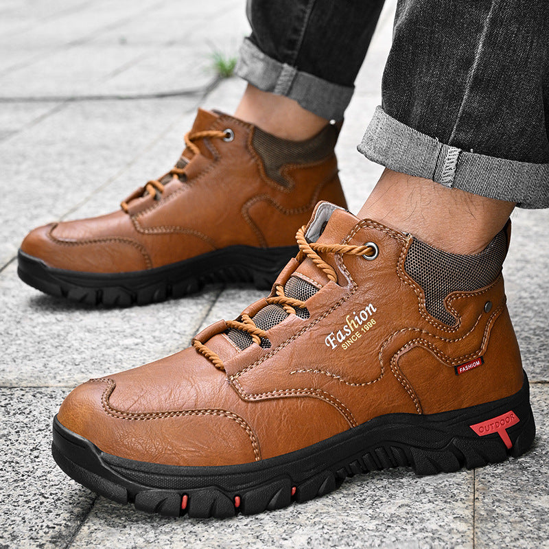 ⏰Last Day 70% OFF 🔥 TOPSFANO® Men's Rugged Outdoor Hiking Shoes