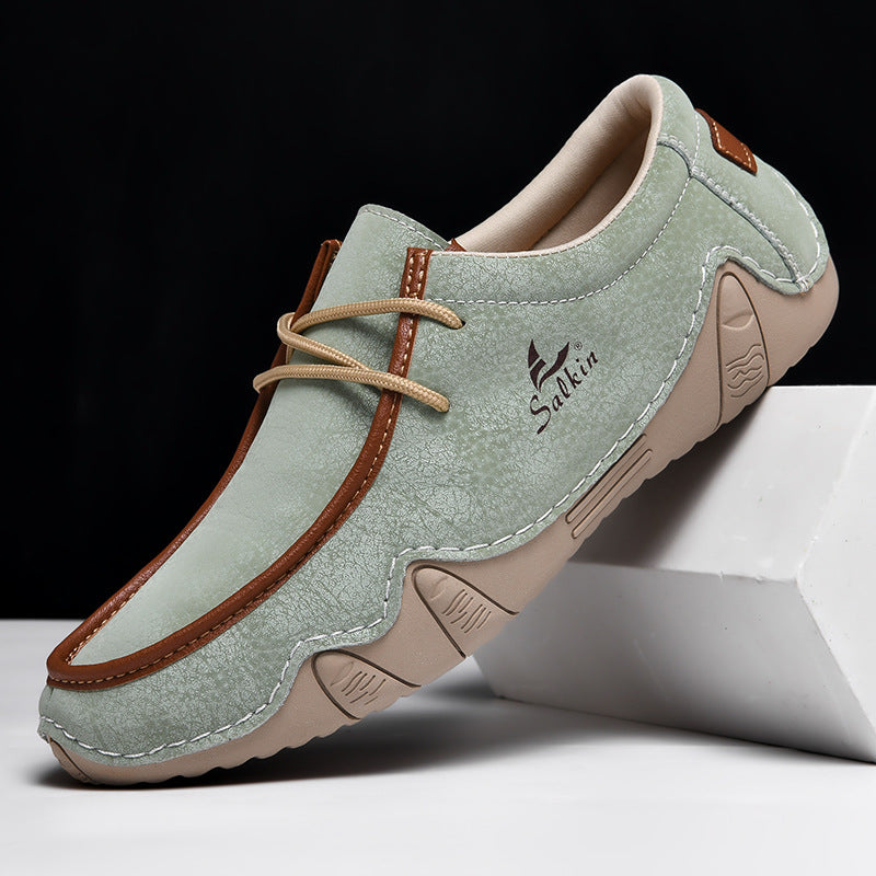 ⏰Last Day 70% OFF 🔥 TOPSFANO® Men's Vintage Lace-Up Casual Shoes