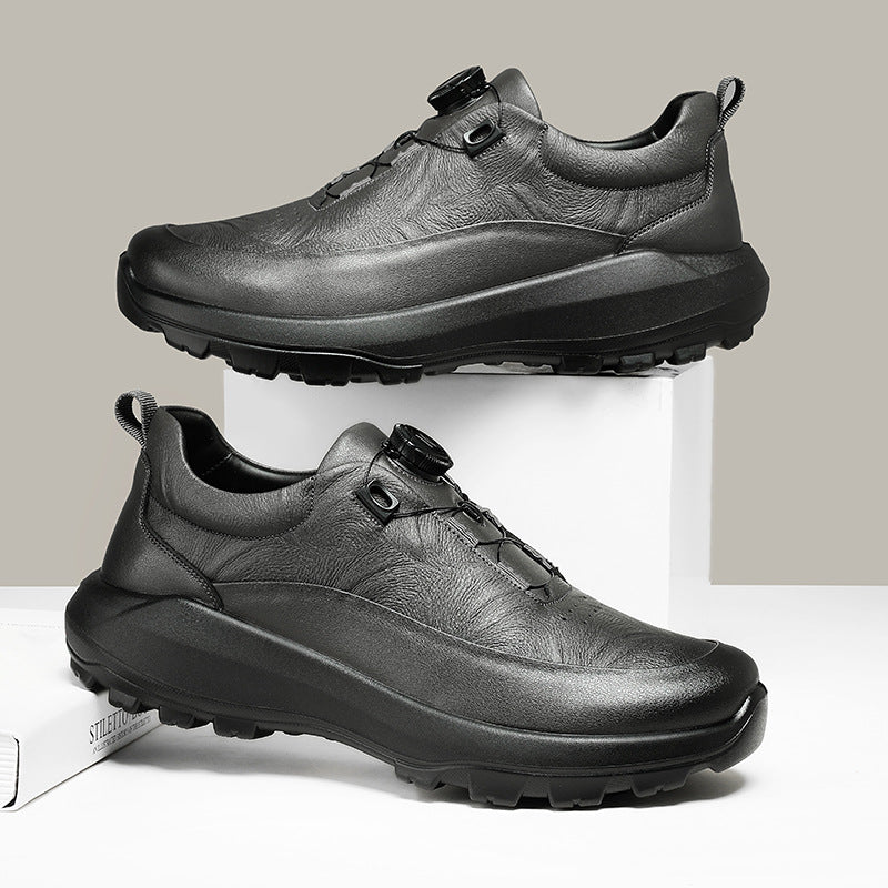 ⏰Last Day 70% OFF 🔥 TOPSFANO® Men's Leather Business Shoes with Dial Closure