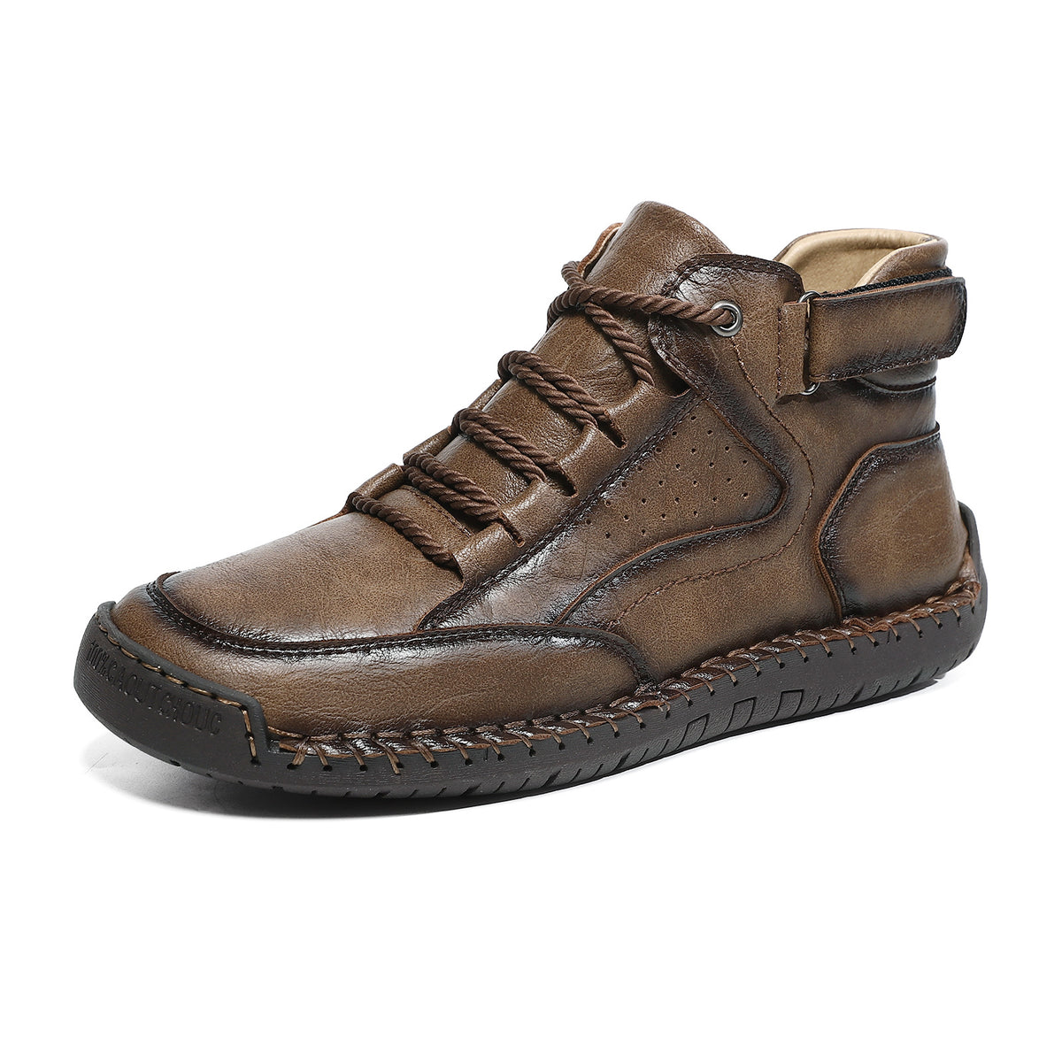 ⏰Last Day 70% OFF 🔥 TOPSFANO® Men's Vintage Lace-Up High-Top Shoes