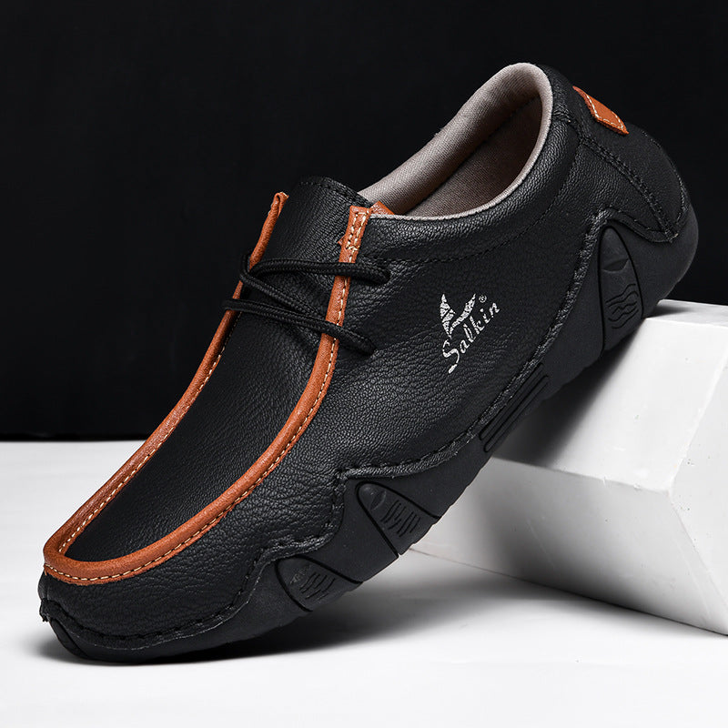 ⏰Last Day 70% OFF 🔥 TOPSFANO® Men's Vintage Lace-Up Casual Shoes
