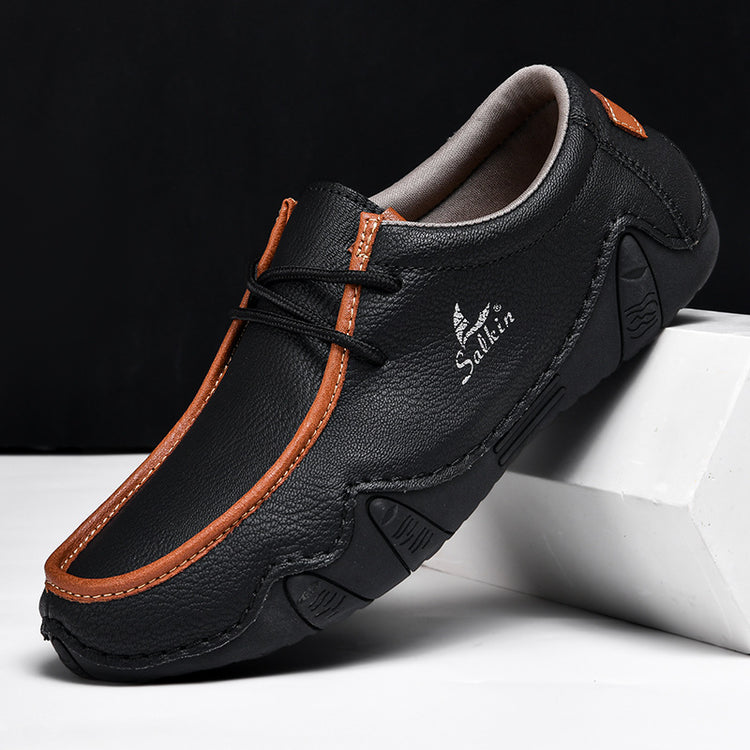 ⏰Last Day 70% OFF 🔥 TOPSFANO® Men's Vintage Lace-Up Casual Shoes