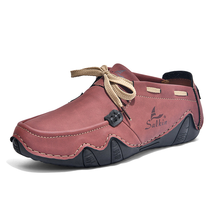 ⏰Last Day 70% OFF 🔥 TOPSFANO® Unisex Low-Top Lace-Up Casual Shoes