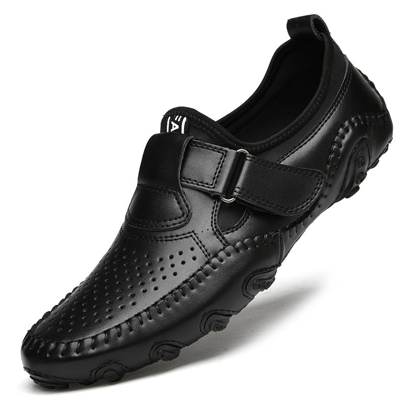 ⏰Last Day 70% OFF 🔥 TOPSFANO® Men's Soft-Sole Leather Slip-On Driving Shoes