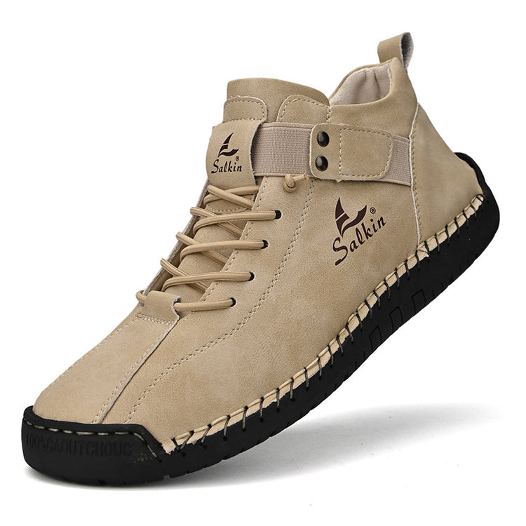 ⏰Last Day 70% OFF 🔥 TOPSFANO® Men's Vintage Strap High-Top Shoes