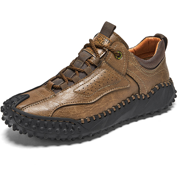 ⏰Last Day 70% OFF 🔥 TOPSFANO® Men's Leather Lace-Up Casual Shoes