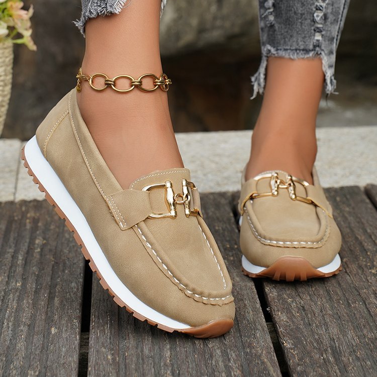 ⏰Last Day 70% OFF 🔥 TOPSFANO® Women's Casual Chain Loafers