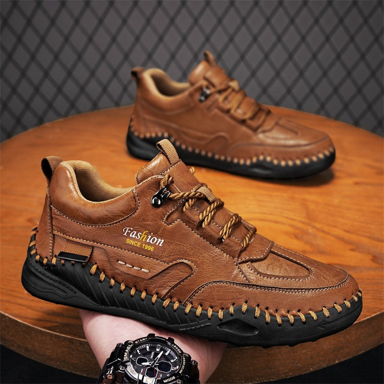 ⏰Last Day 70% OFF 🔥 TOPSFANO® Men's Leather Casual Loafers with Soft Soles
