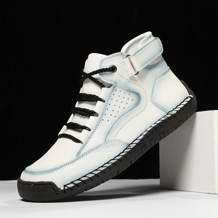⏰Last Day 70% OFF 🔥 TOPSFANO® Men's Vintage Lace-Up High-Top Shoes
