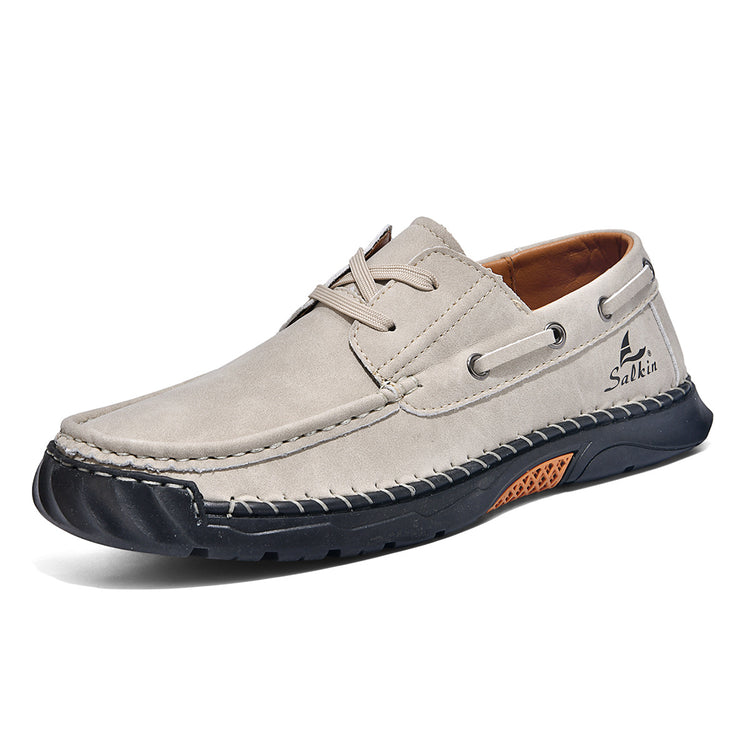 ⏰Last Day 70% OFF 🔥 TOPSFANO® Men's Vintage Lace-Up Casual Loafers