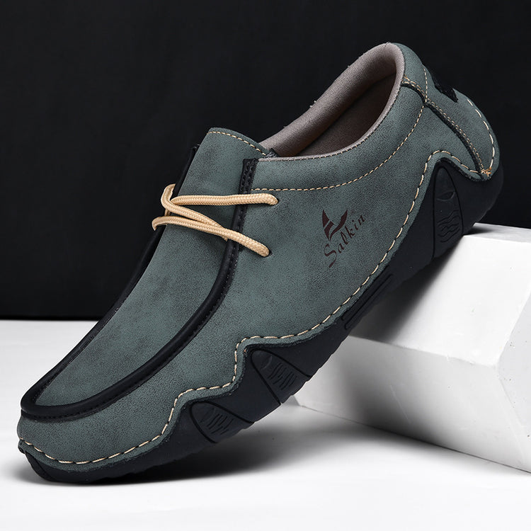 ⏰Last Day 70% OFF 🔥 TOPSFANO® Men's Vintage Lace-Up Casual Shoes