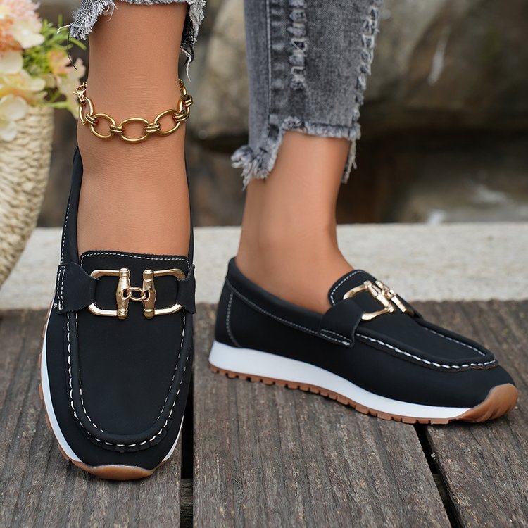 ⏰Last Day 70% OFF 🔥 TOPSFANO® Women's Casual Chain Loafers