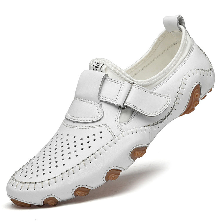 ⏰Last Day 70% OFF 🔥 TOPSFANO® Men's Soft-Sole Leather Slip-On Driving Shoes