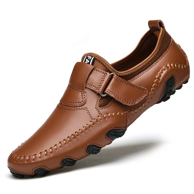 ⏰Last Day 70% OFF 🔥 TOPSFANO® Men's Soft-Sole Leather Slip-On Driving Shoes