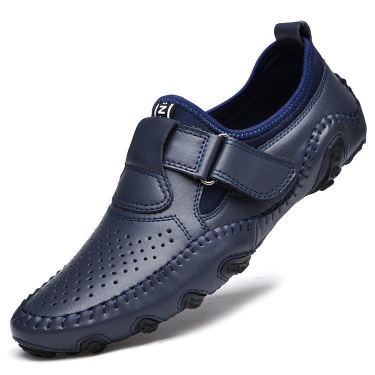 ⏰Last Day 70% OFF 🔥 TOPSFANO® Men's Soft-Sole Leather Slip-On Driving Shoes