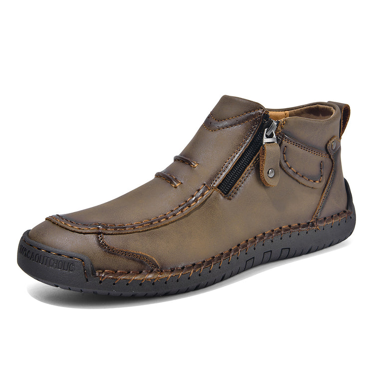 ⏰Last Day 70% OFF 🔥 TOPSFANO® Vintage-Style Unisex Mid-Top Casual Boots